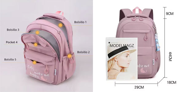 Mochila Kawaii Fengdong oferta