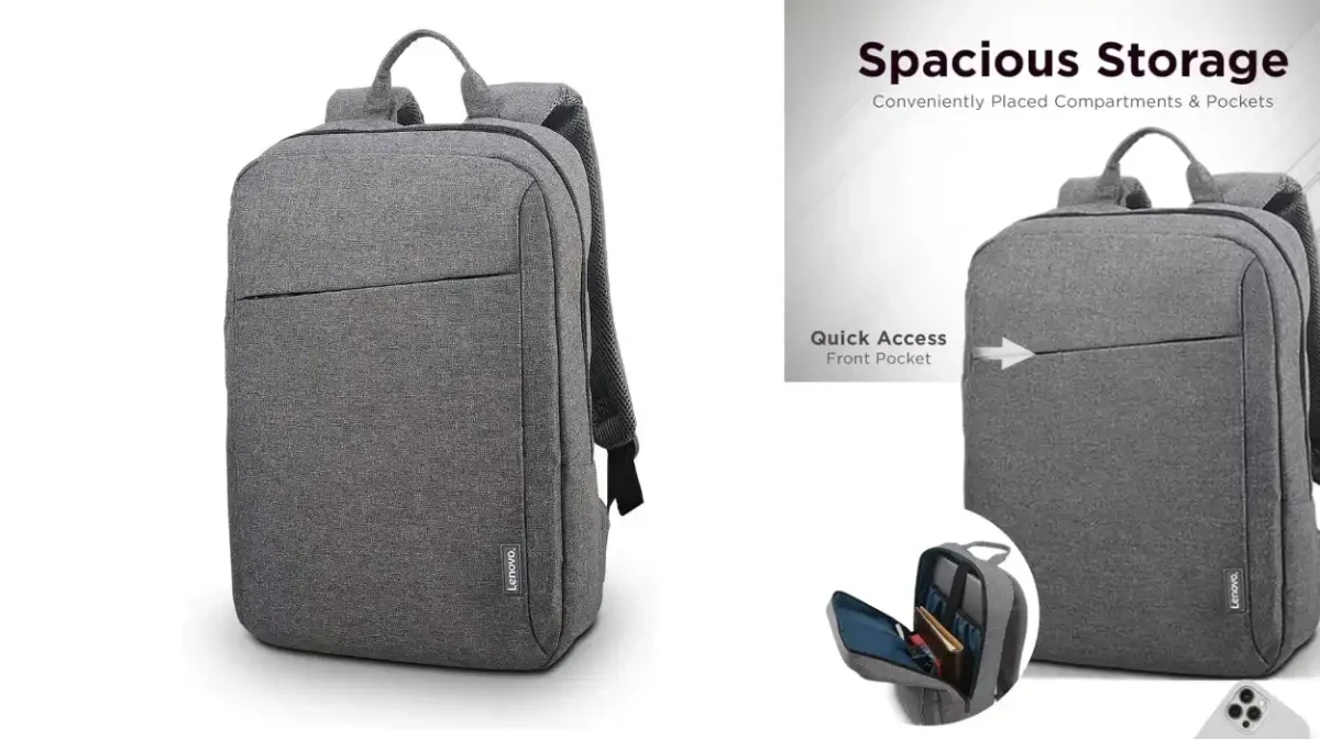 Protege tu portátil con estilo: mochila ligera Lenovo B210 para portátil de 15,6", resistente al agua y bien organizada por sólo 14€ (30% de descuento)