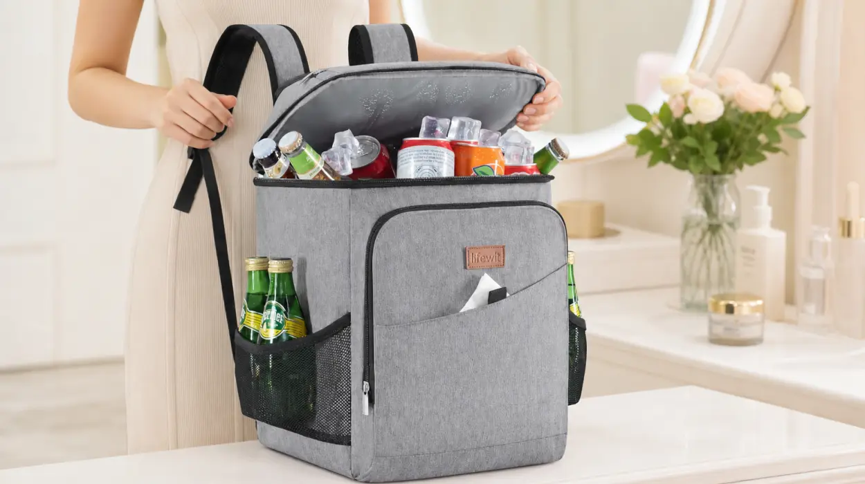 Mochila nevera Lifewit isotérmica de 26 l para conservar comida y bebidas