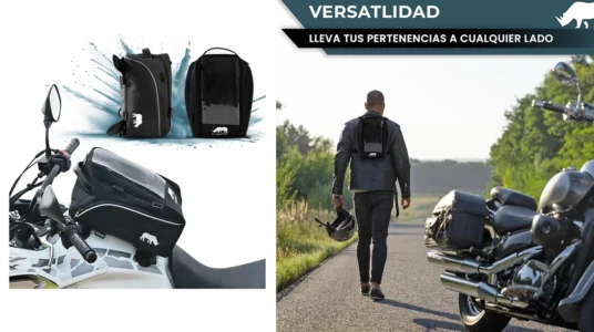 mochila para depósito de moto Habanon con imanes y correas barata