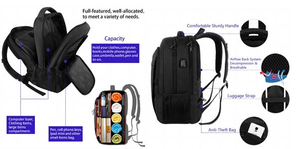 Mochila portátil Matein oferta
