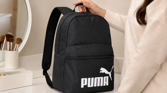 Mochila PUMA Phase clásica unisex en color negro