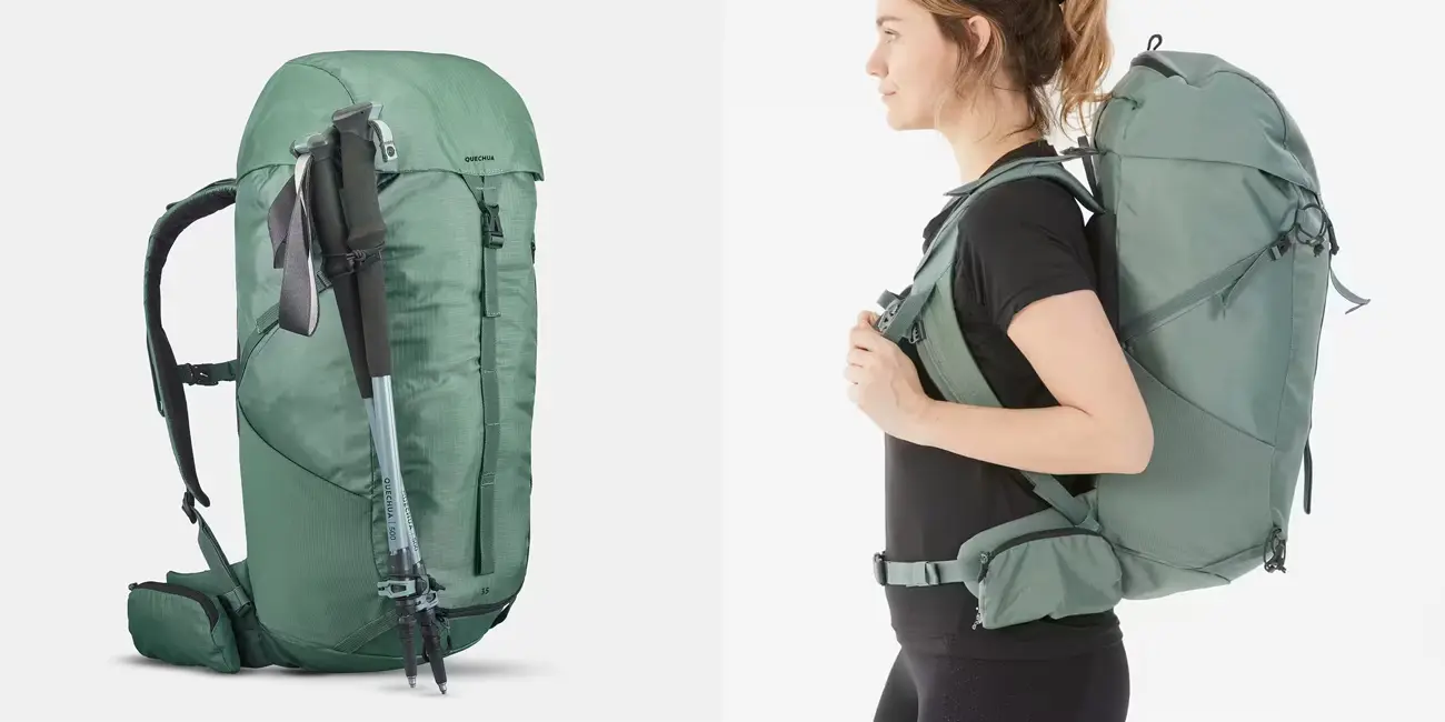Mochila de senderismo Quechua MH100