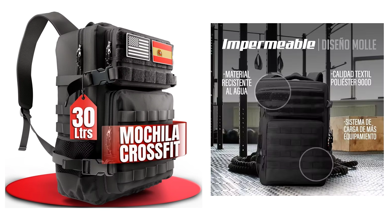 mochila táctica crossfit barata