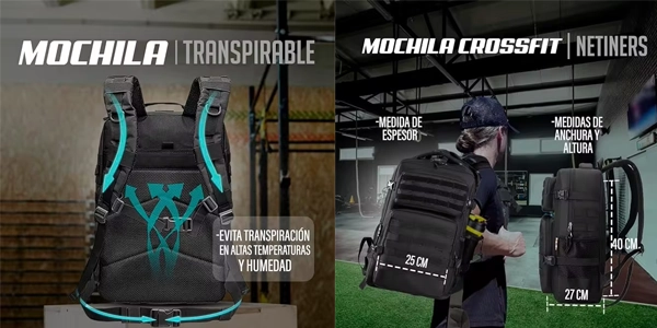 mochila táctica crossfit oferta