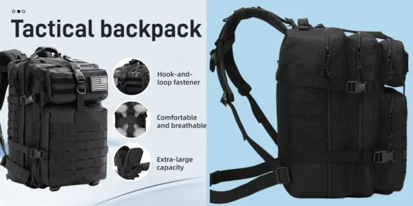 Mochila táctica con soporte para carga pesada de Crossfit