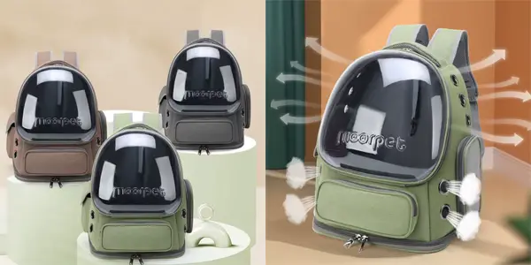 Mochila transportín para gatos PawsTrip