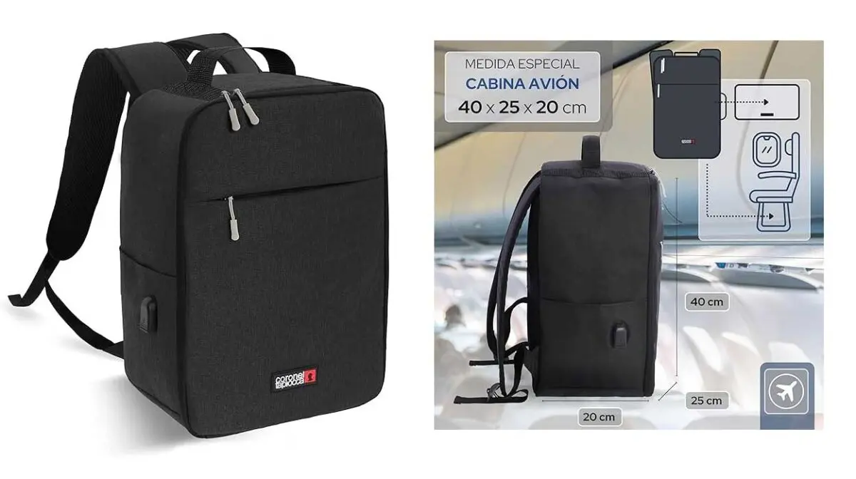 Mochila de viaje para cabina Coronel Tapioca