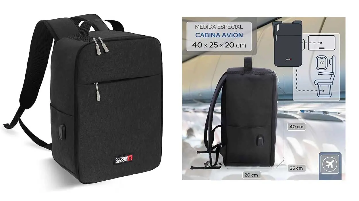 Mochila de viaje Coronel Tapioca barata