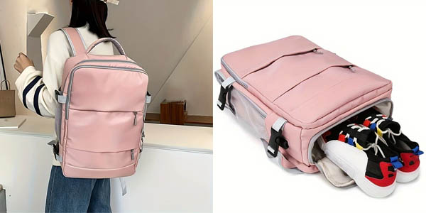 Mochila de viaje Vodiu con puerto de carga USB
