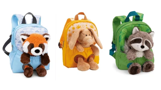 mochilas infantiles con peluche NICI