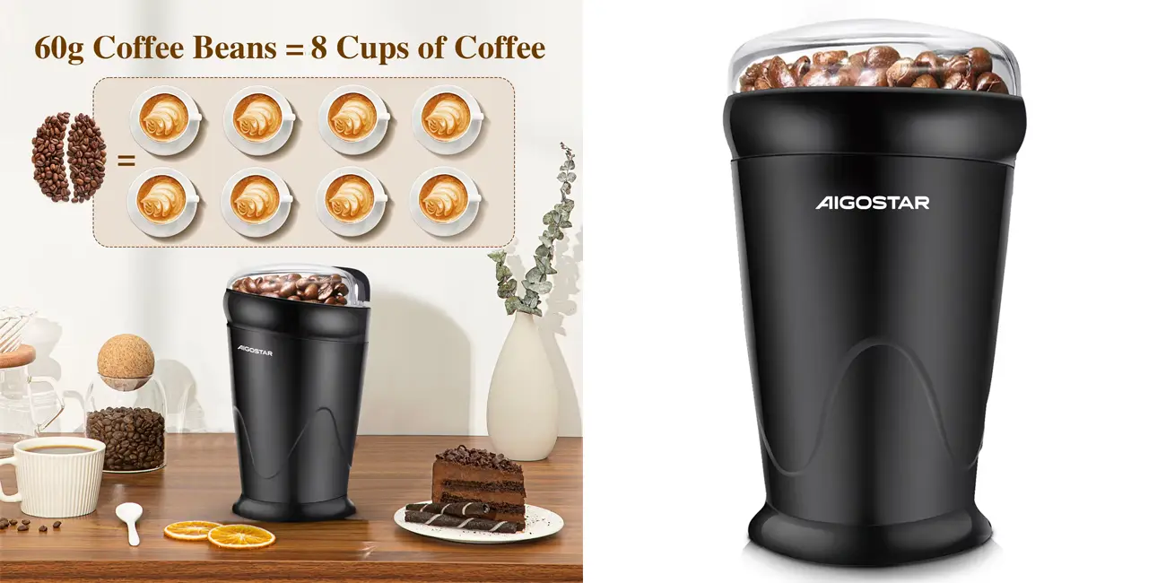 Molinillo de café eléctrico Aigostar