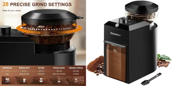 Molinillo de café eléctrico KIRAINAFLY