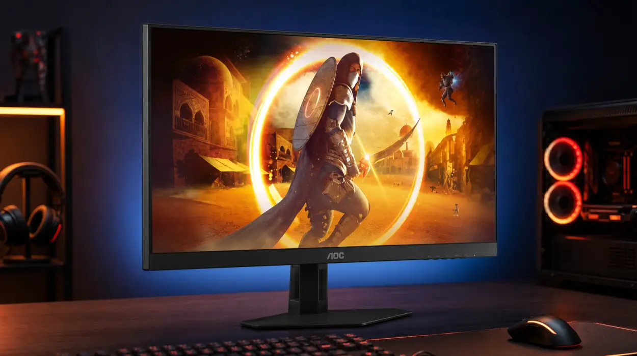 Monitor gaming AOC 24G4HRE de 24 pulgadas con 200 Hz y panel Fast IPS