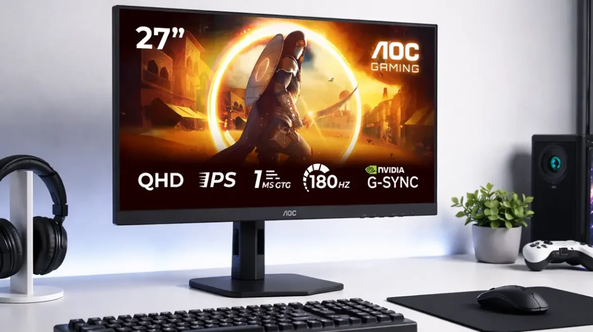 Monitor AOC Gaming Q27G4XD QHD de 27" 180 Hz