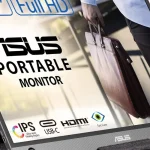 Monitor portátil ASUS MB16AH de 15.6" FullHD con USB-C y Micro-HDMI