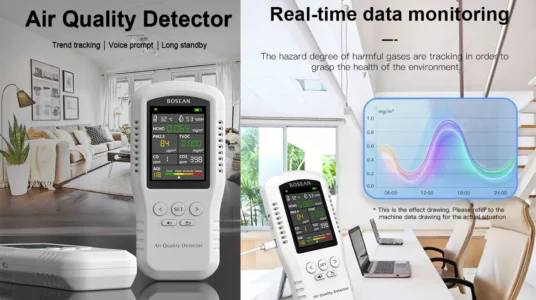 monitor de temperatura y humedad Bosean T-Z01