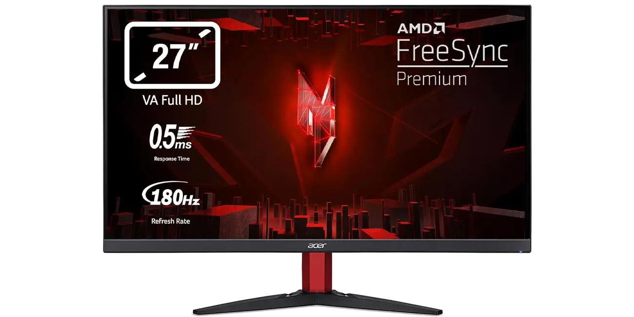 Monitor gaming Acer Nitro KG272G FHD de 27"