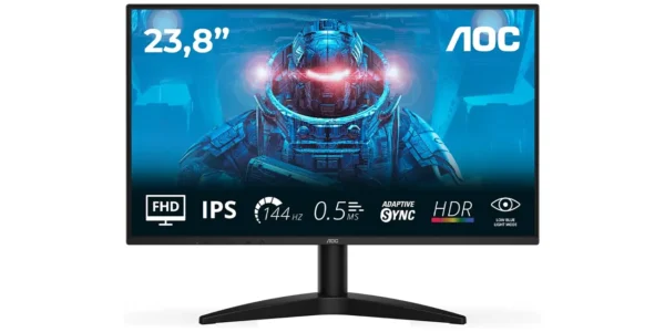 Monitor gaming AOC 24B36X FHD 144 Hz de 24"