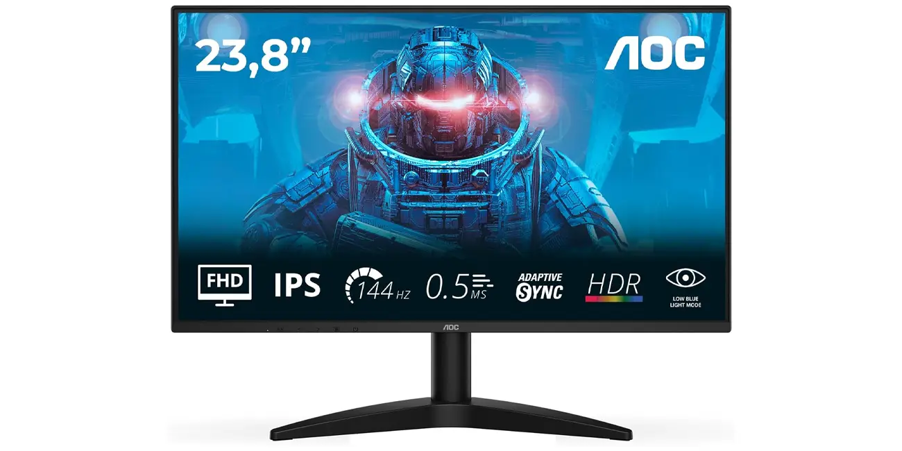Monitor gaming AOC 24B36X FHD 144 Hz de 24"