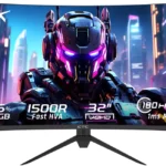 Monitor gaming curvo KTC H32S17 QHD 180 Hz de 32"