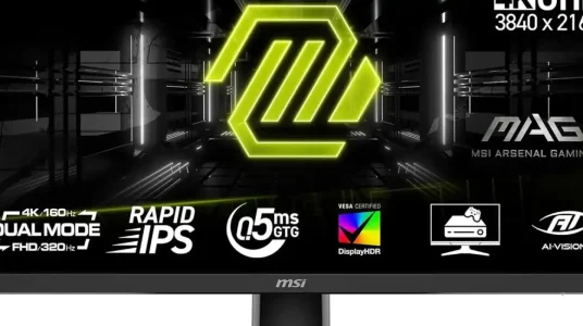 Chollo monitor gaming msi mag 272urdf e16 de 27 pulgadas 160 hz