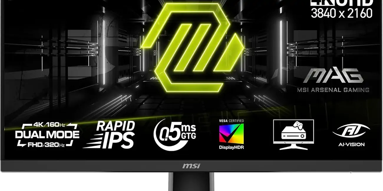 Monitor Gaming MSI mag 272URDF E16 de 27 pulgadas 160 Hz