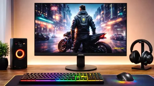 Monitor gaming Ozone de 24" Full HD con 144 Hz, 1 ms de respuesta, FreeSync y G-Sync