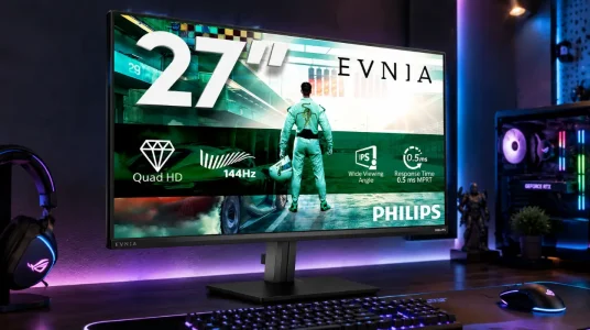 Monitor gaming Philips Evnia 27M2N3500NF de 27" con 144Hz y HDR10