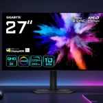 Monitor gaming OLED Gigabyte GO27Q24G de 27 pulgadas con resolución QHD y 240 Hz