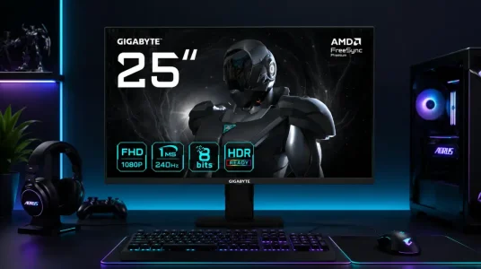 Monitor Gigabyte Gs25F2A 25"