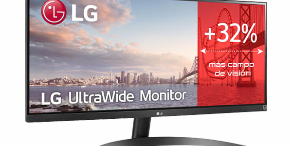 Monitor ultrapanorámico LG UltraWide 29WP500-B de 29"