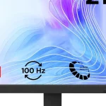 Monitor Lenovo L22-4e de 21.5" FHD con tasa de refresco de 100 Hz y tecnología de reducción de luz azul