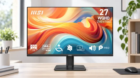 Monitor MSI Pro MP275QA E14 de 27 pulgadas WQHD a 144 Hz