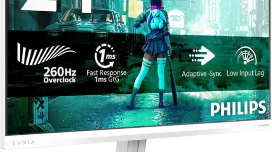 Monitor gaming Philips Evnia de 24" con 260Hz, 1ms y HDR10