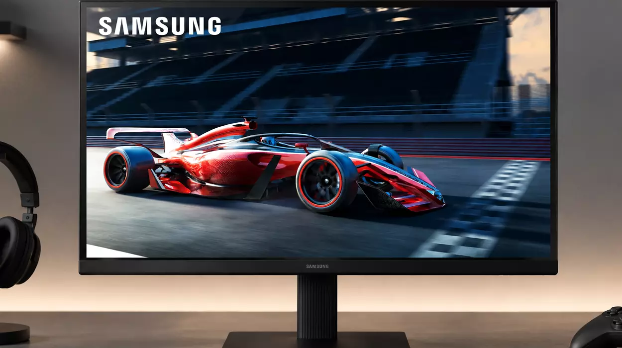 Monitor Samsung S30GD Essential de 27" con panel IPS, Full HD y 100Hz