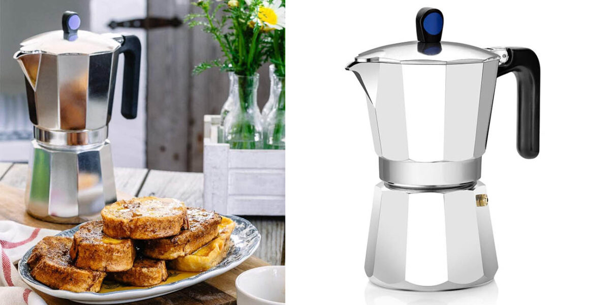 Cafetera italiana Monix Induction Express de 12 tazas