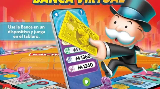 Chollo monopoly banca virtual juego electrónico familiar de hasbro gaming