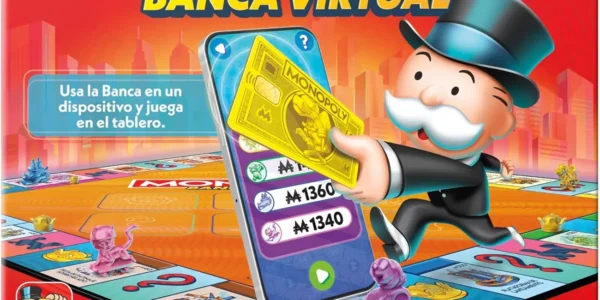 Chollo monopoly banca virtual juego electrónico familiar de hasbro gaming