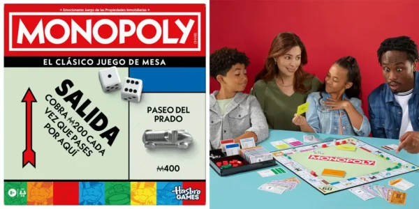 Juego de mesa Monopoly clásico
