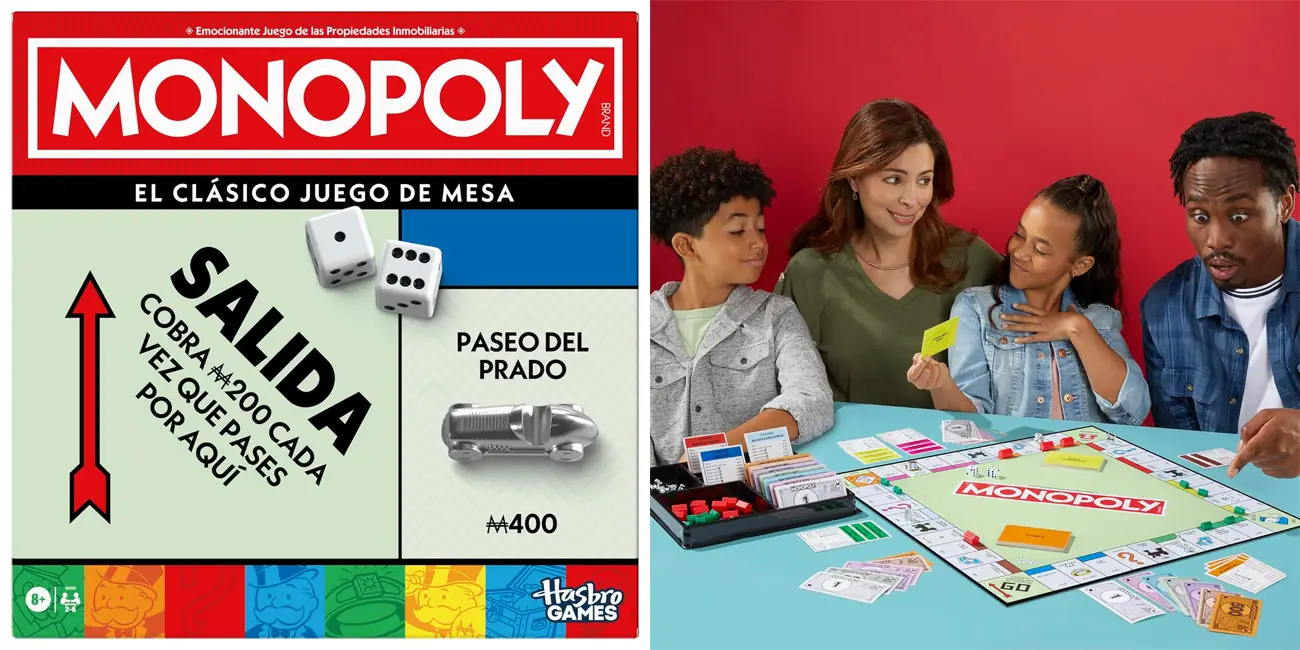 Juego de mesa Monopoly clásico