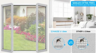 Mosquitera Cinkee para ventana
