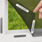 Mosquitera Hoberg para ventanas, recortable hasta 150 x 130 cm y con fijación magnética