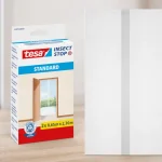 Mosquitera Tesa Insect Stop Standard para puertas, con 2 mallas de 65 x 220 cm