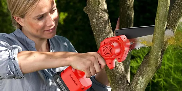 Mini motosierra de mano Ginarelo de 800W