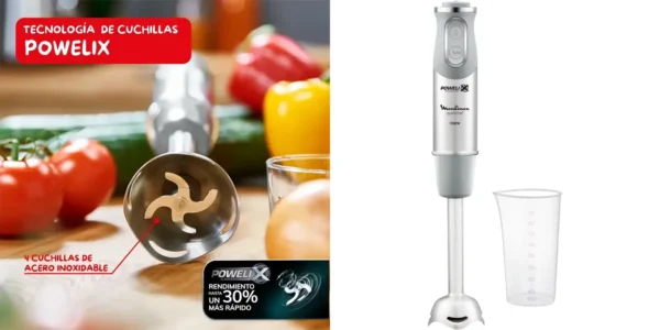 Batidora de mano Moulinex Quickchef de 1000W