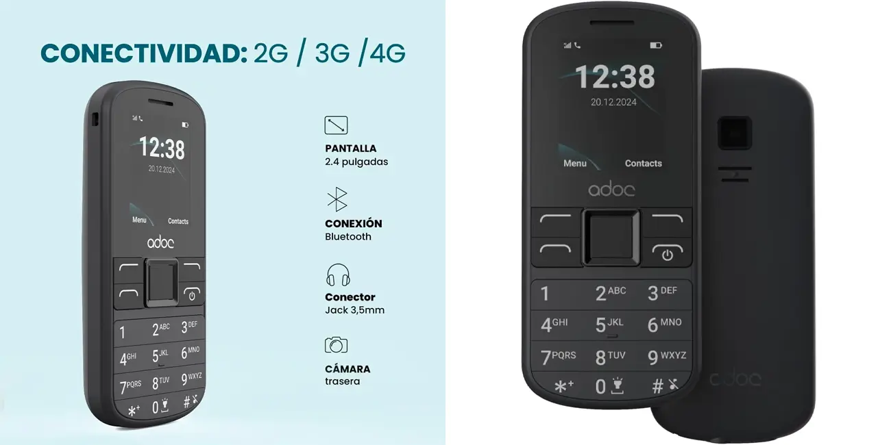 Móvil básico ADOC S4 4G