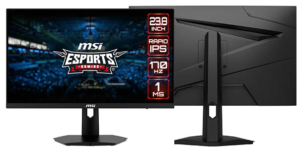 MSI G244F monitor gaming 24 pulgadas oferta