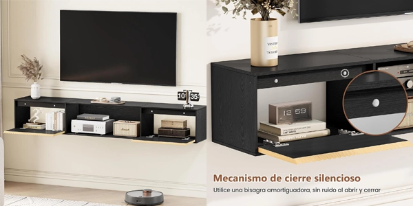 mueble de TV Flycity suspendido de 180 cm oferta