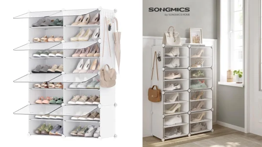 Mueble zapatero Songmics 8 compartimentos